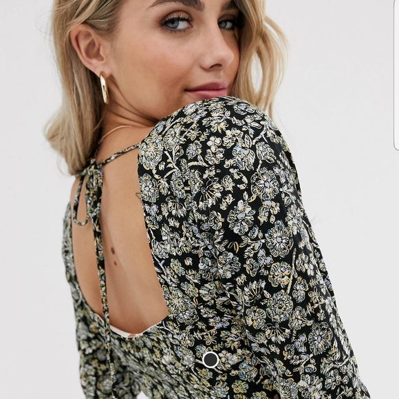 Free People Dresses & Skirts - Free People long sleeve bohemian style dress